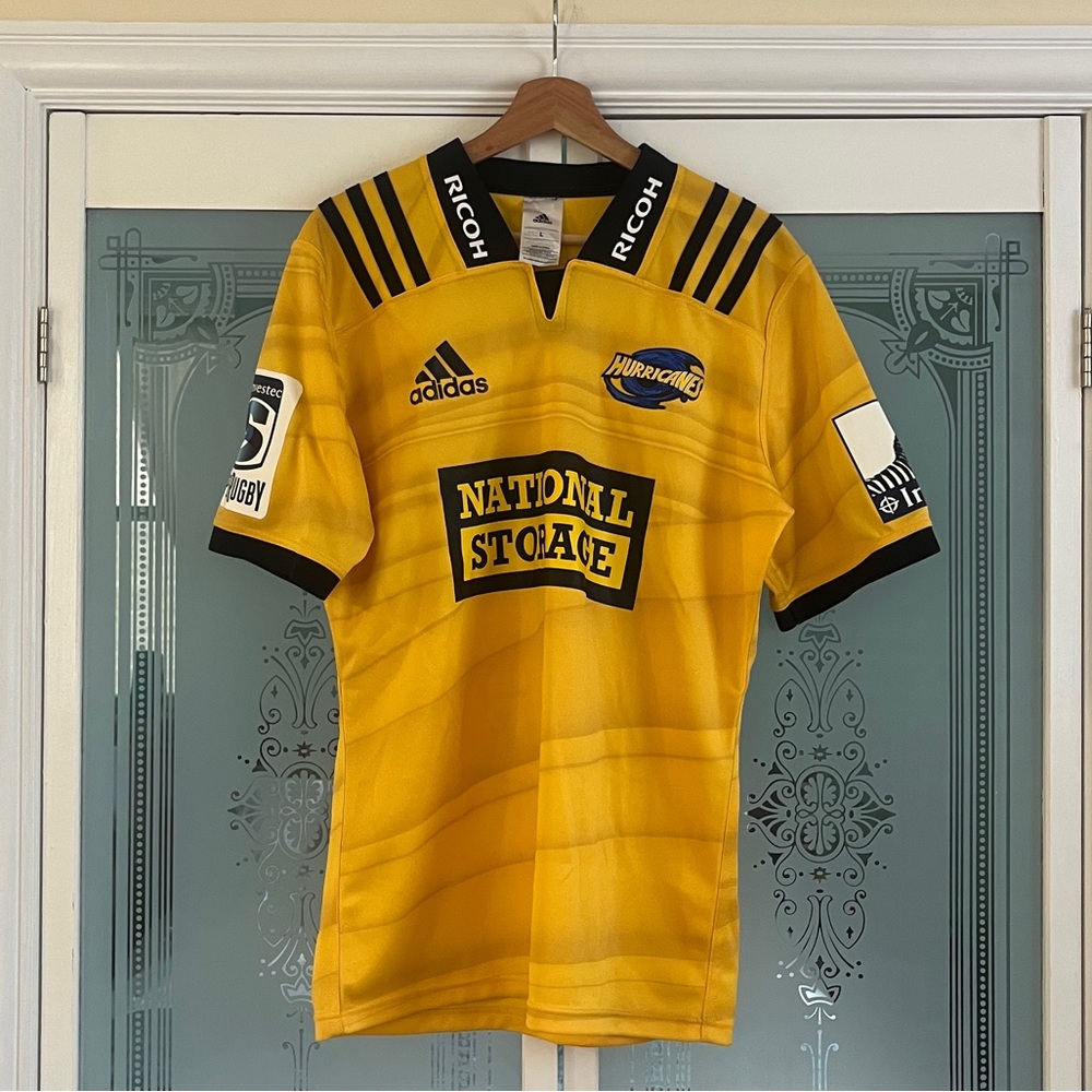 Adidas Rugby Union Hurricanes 2019/2020 Home Shirt Jersey - L NWOT